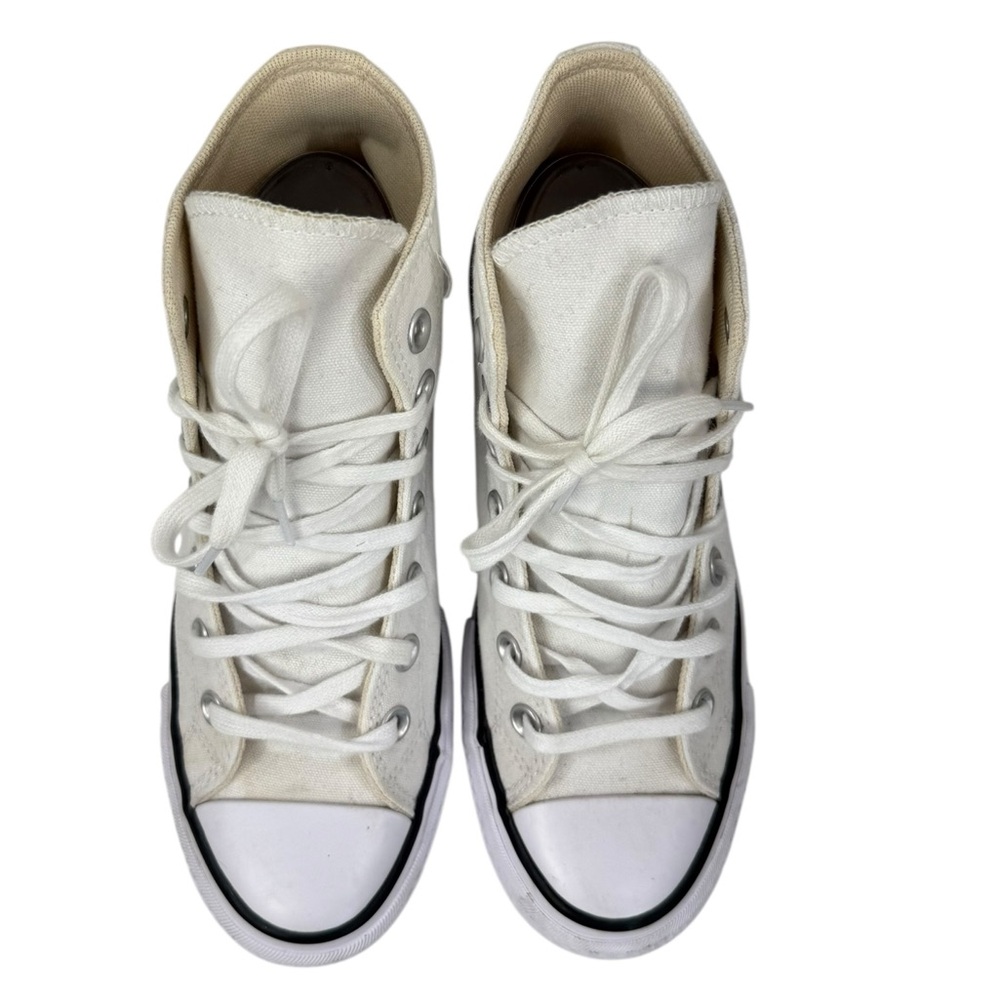 Converse Kids Chuck Taylor All Star Lift Platform Canvas High-Top Sneakers - Picture 3 of 15